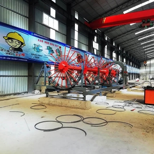 数控钢筋笼滚焊机