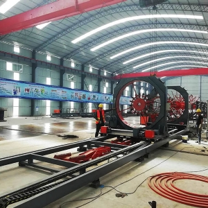 数控钢筋笼滚焊机